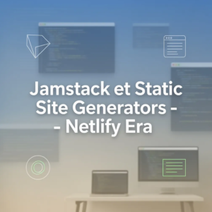 Jamstack et Static Site Generators - Netlify Era
